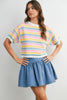 Sunshine Stripe Knit Top