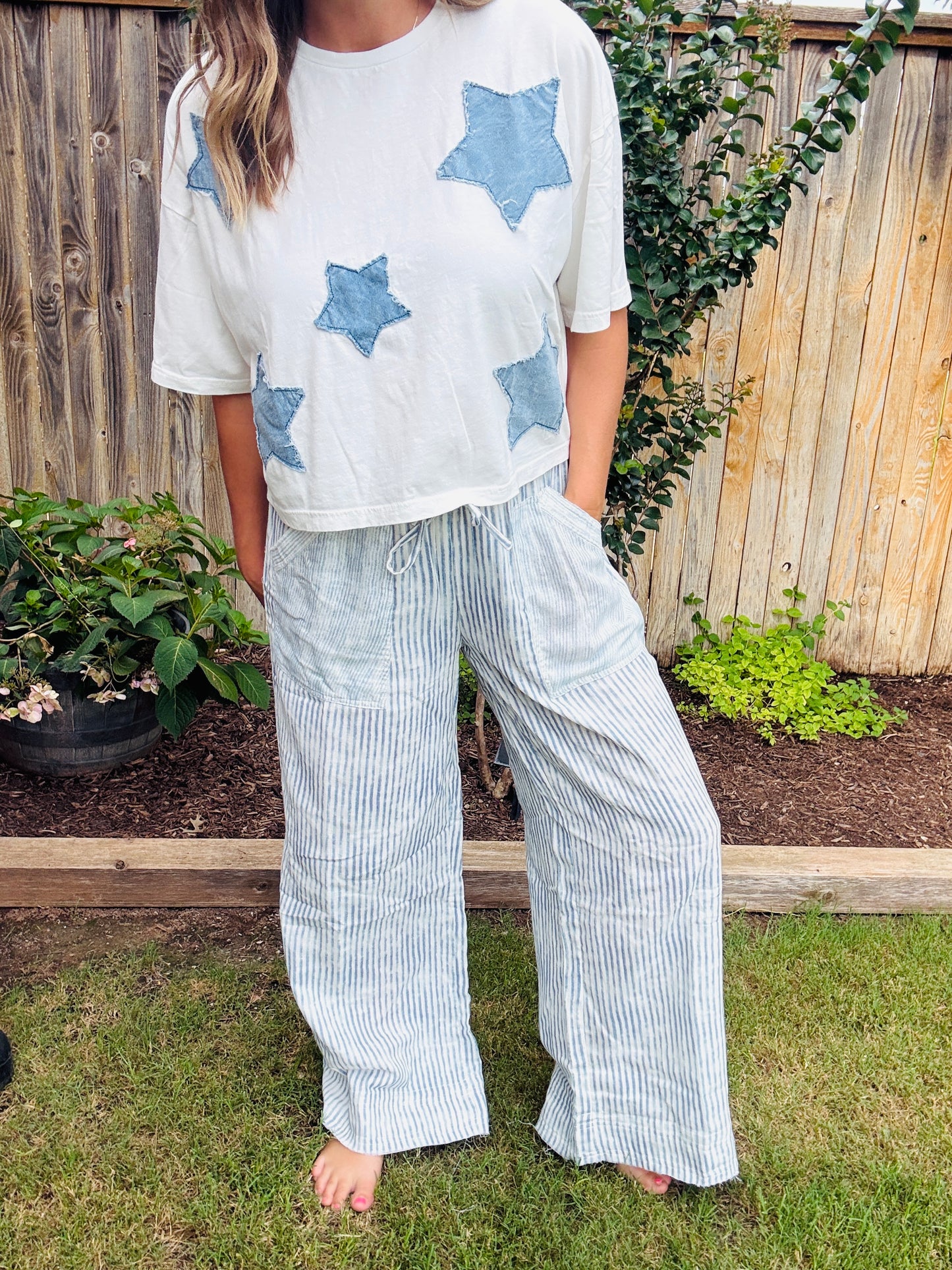 Seaside Stripe Lounge Pants