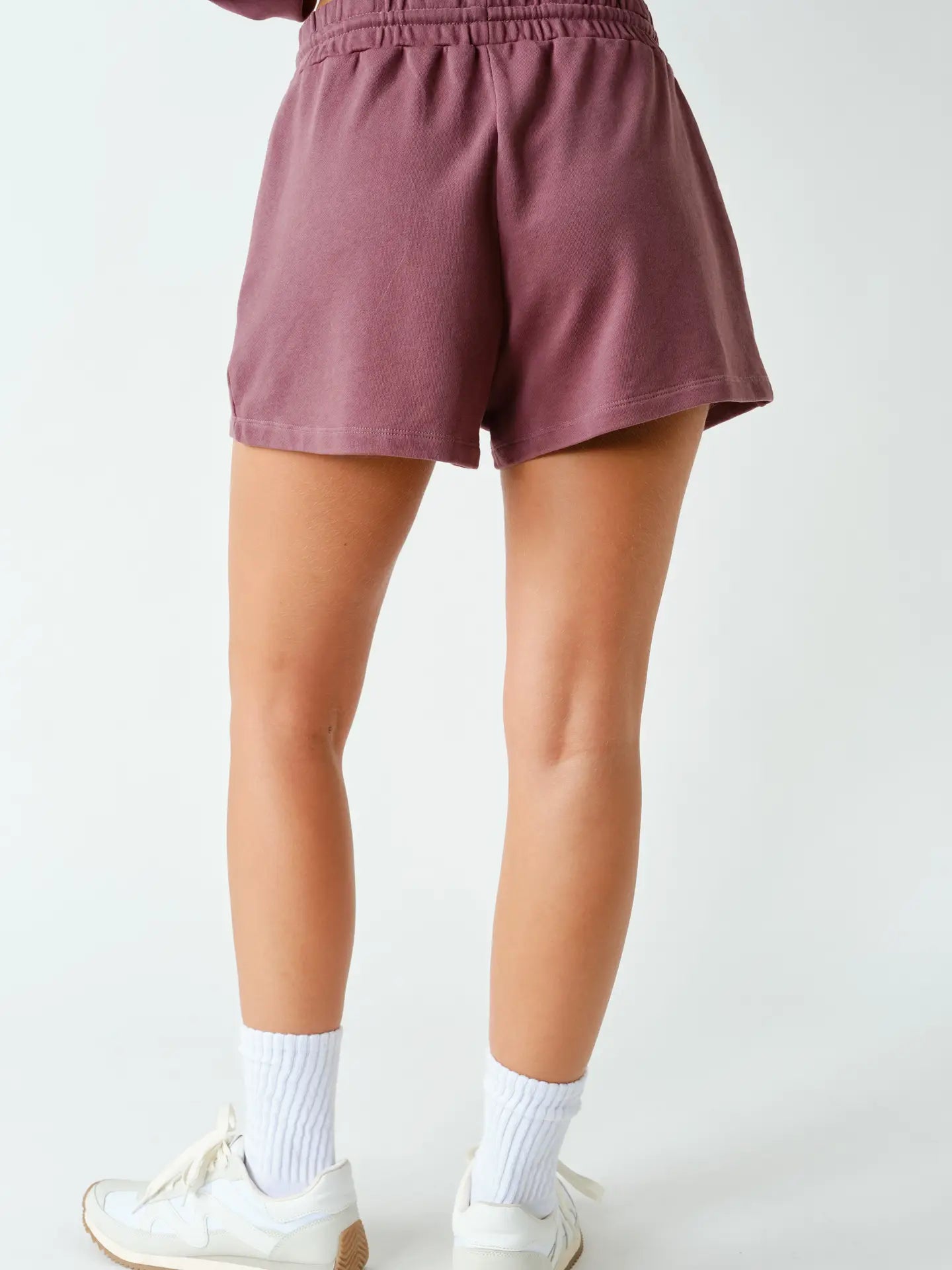 πΉ Vail Mineral Wash French Terry Lounge Shorts β Rosewood