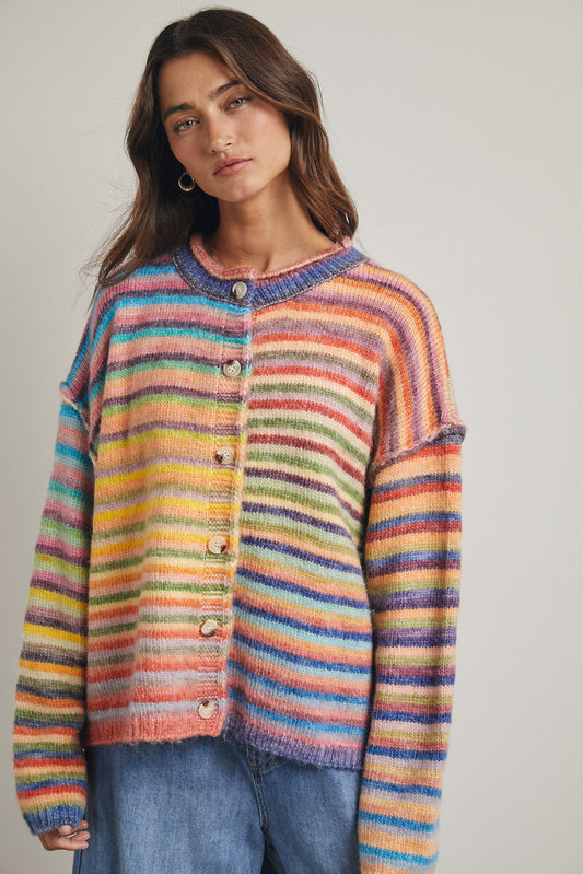 Rainbow Sky Cardigan