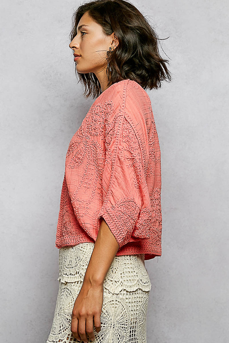 Sweet Stitch Sheer Cardigan