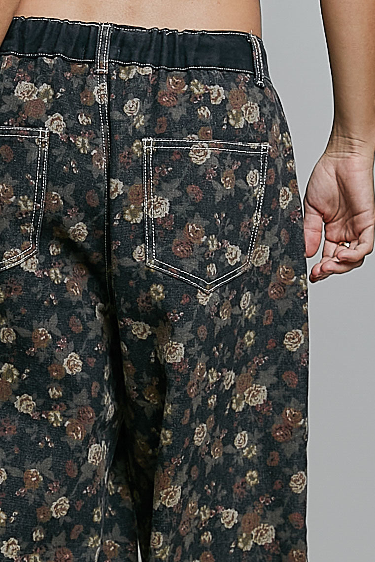 Midnight Garden Patchwork Pants