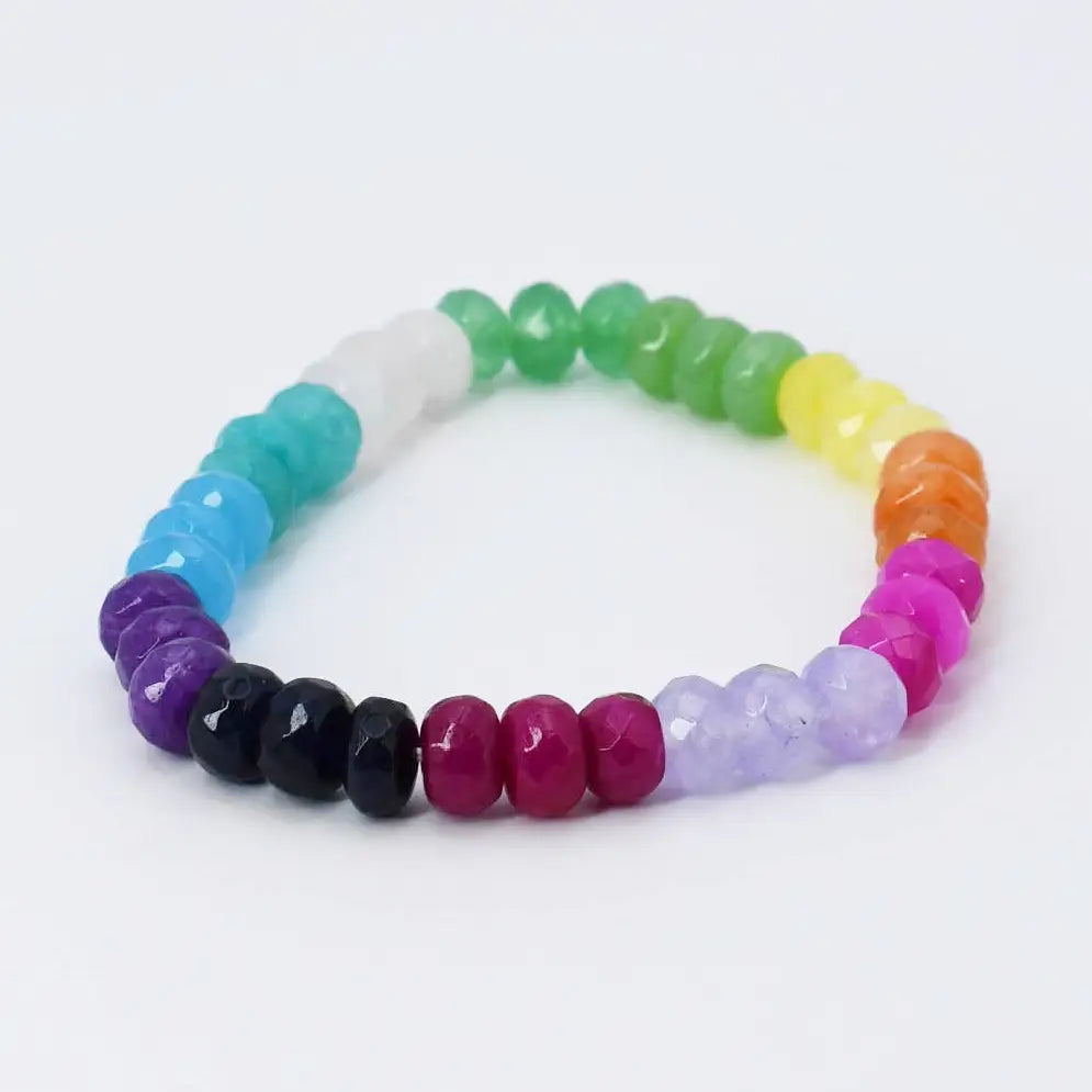 Multi Gemstone Beaded Bracelet