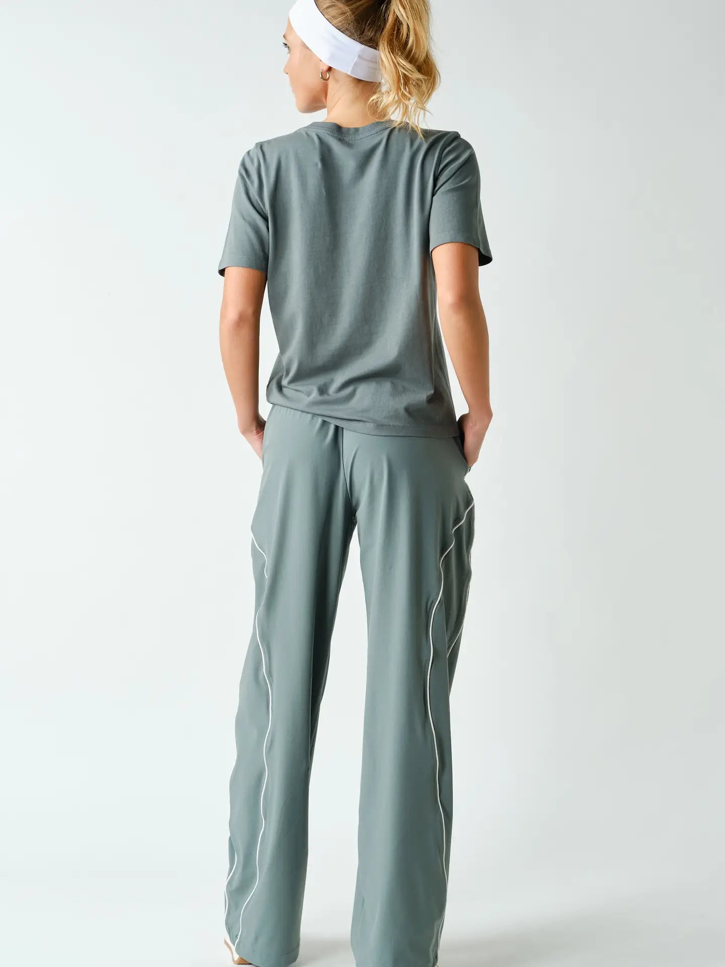 Everywhere Boxy Tee – Eucalyptus