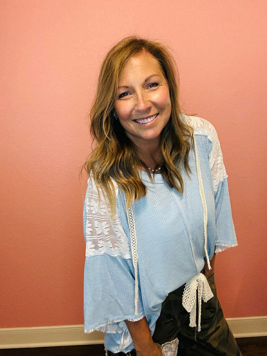 The "Light & Lovely" Lave Hoodie Top