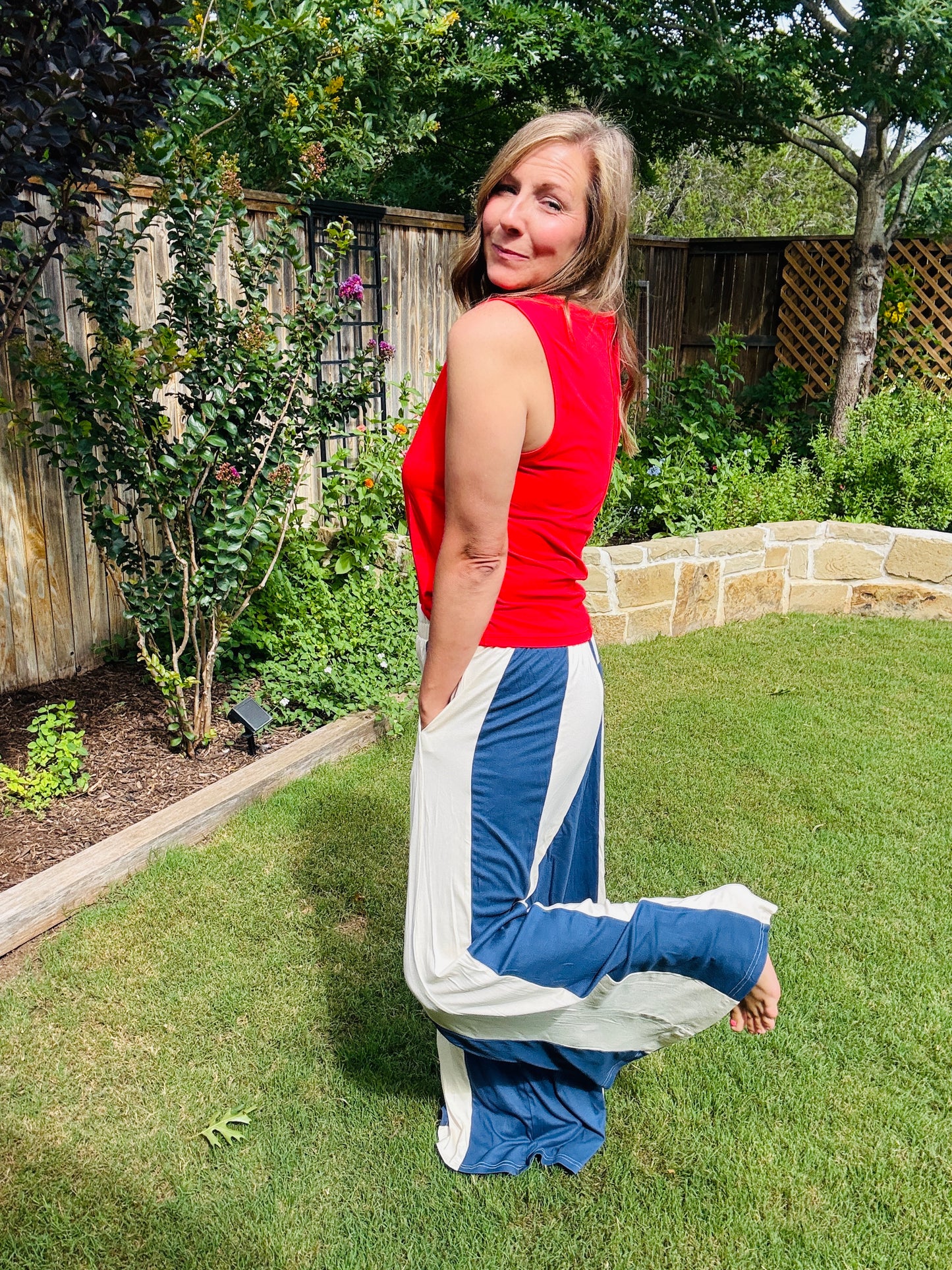 Star & Stripes Palazzo Pants