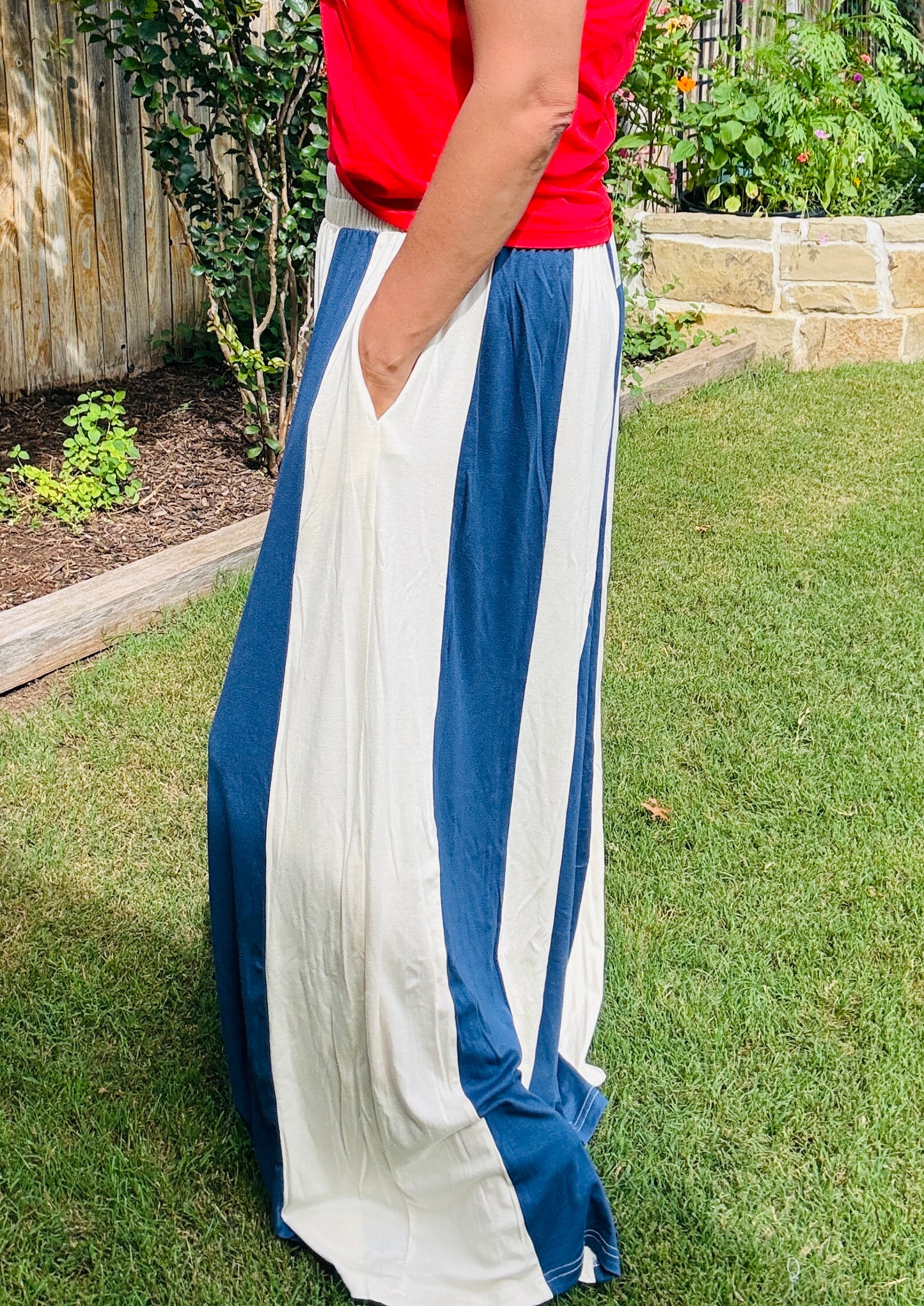 Star & Stripes Palazzo Pants