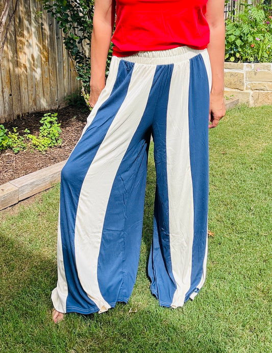Star & Stripes Palazzo Pants