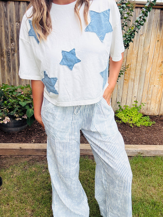 Seaside Stripe Lounge Pants