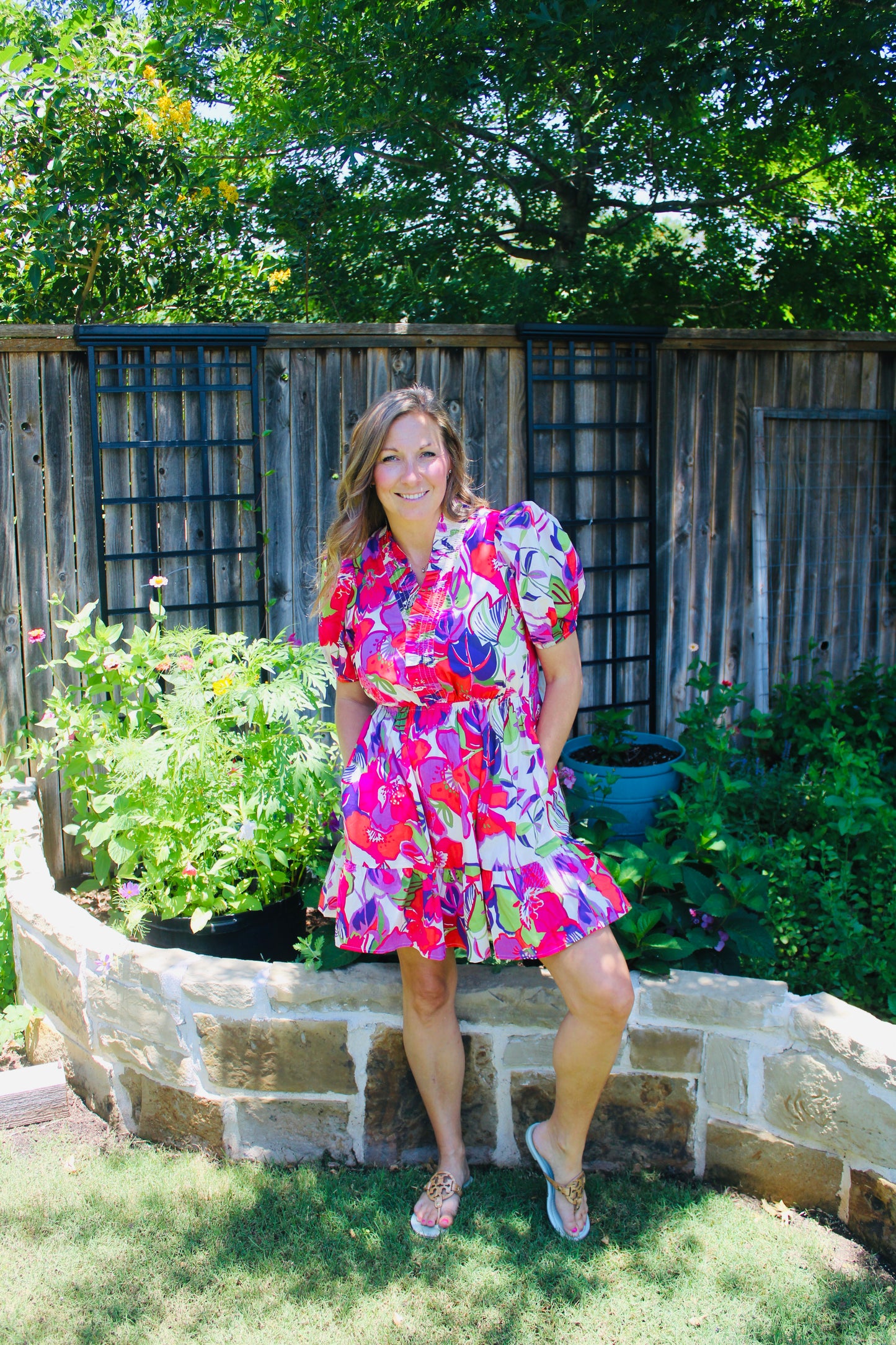 Blooming Bright Dress