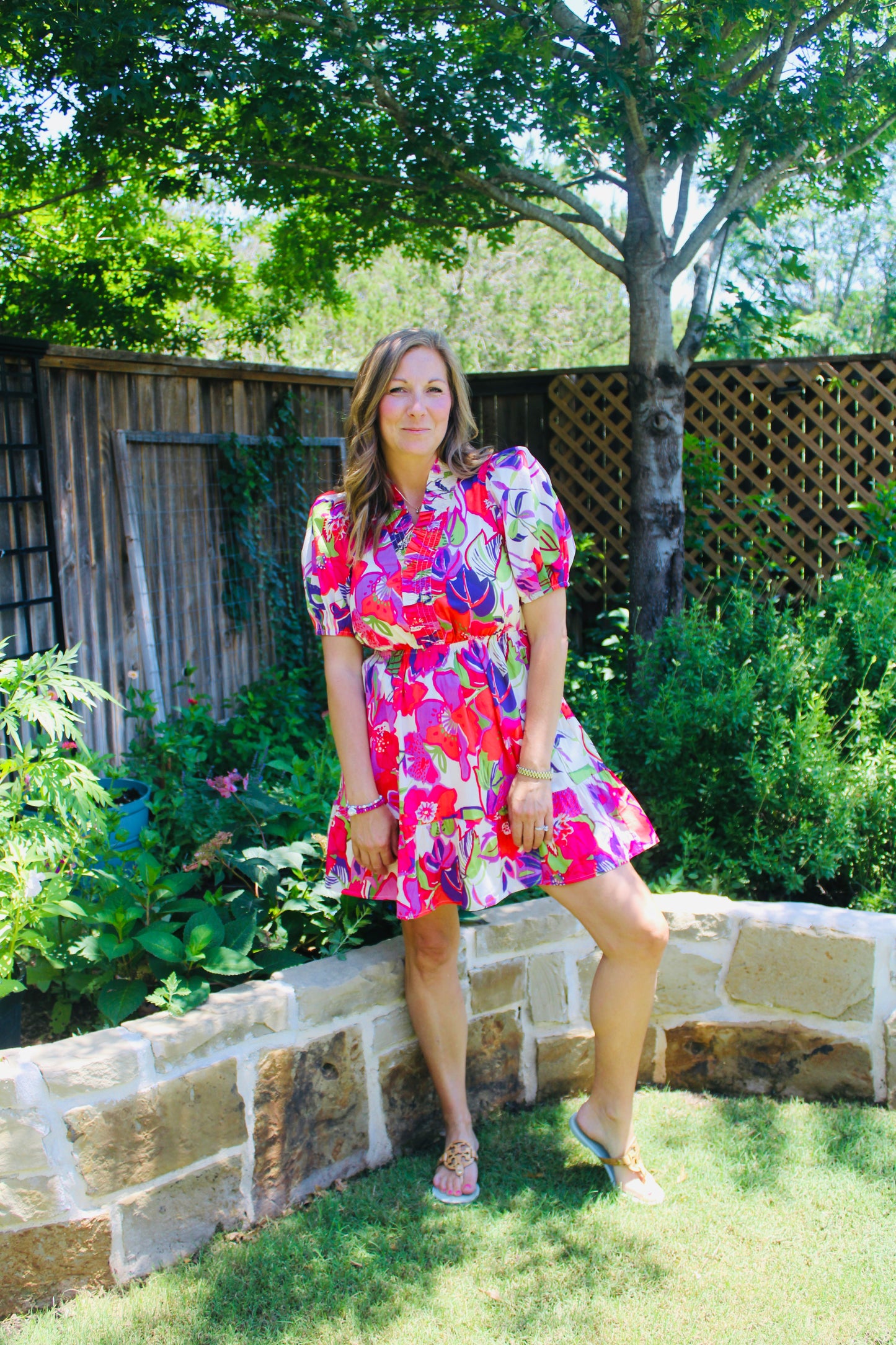 Blooming Bright Dress