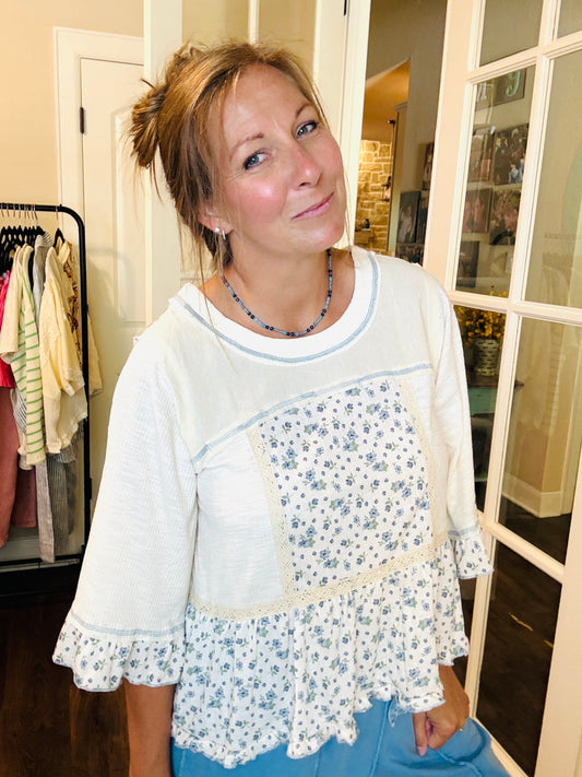 Bluebell Breeze Top