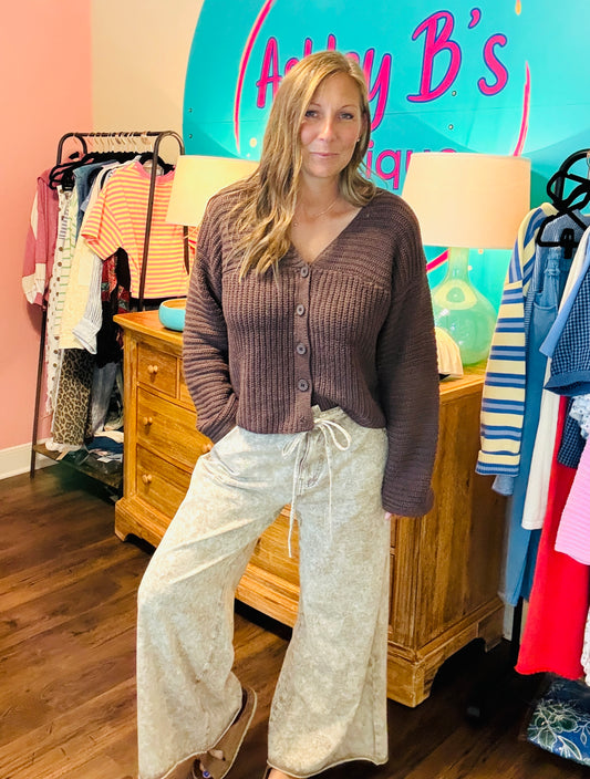 Dusty Days Wide-Leg Pants