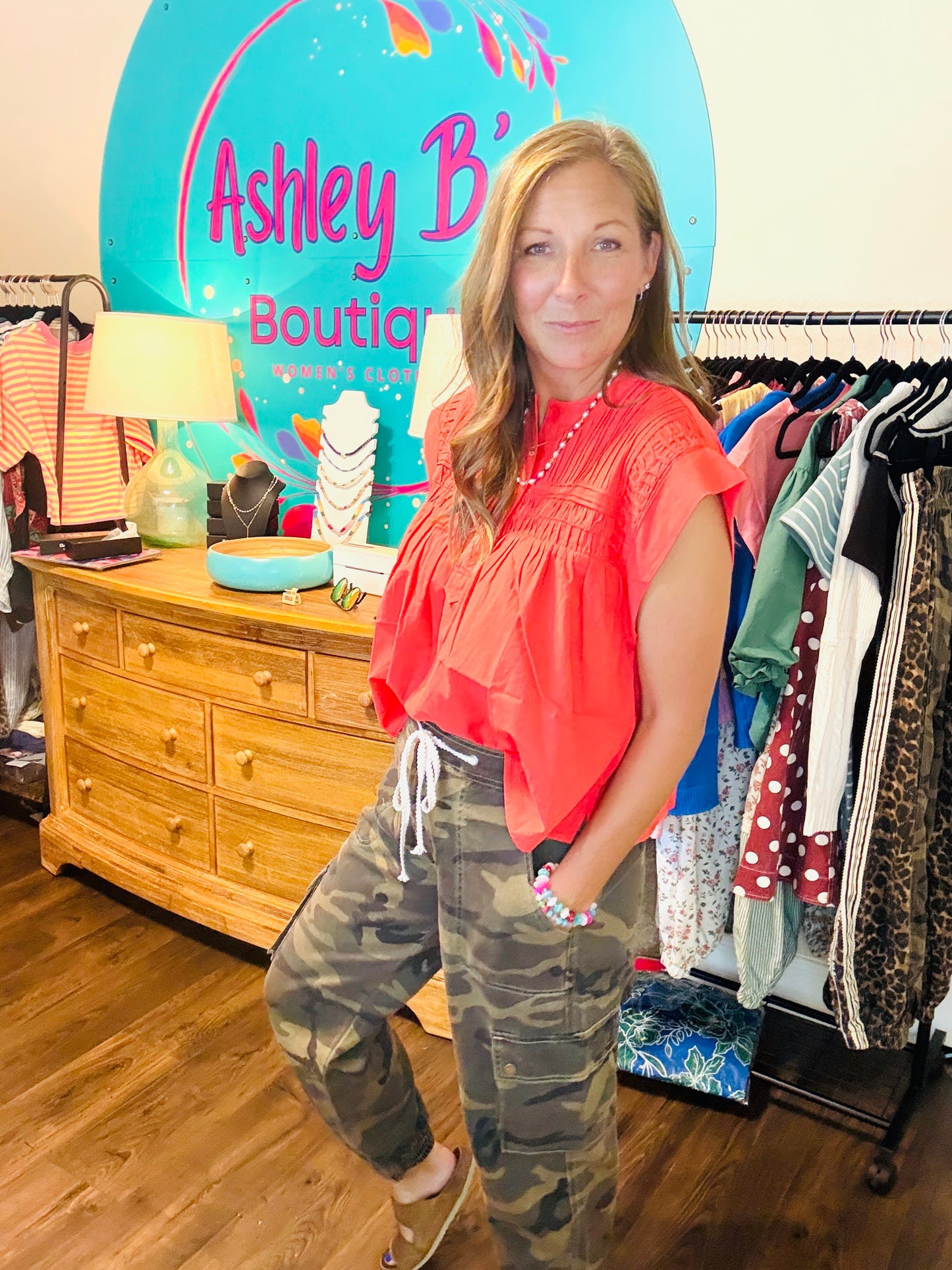 Off-Duty Camo Cargo Joggers