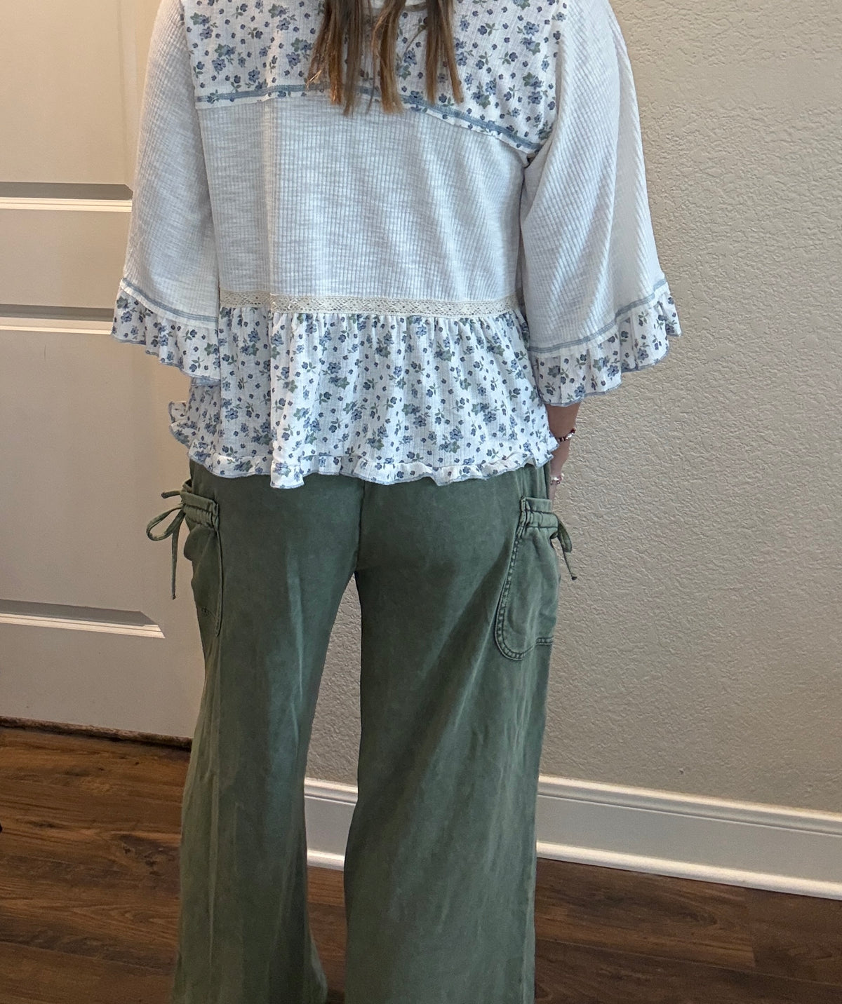 Sage Mineral Washed Pants