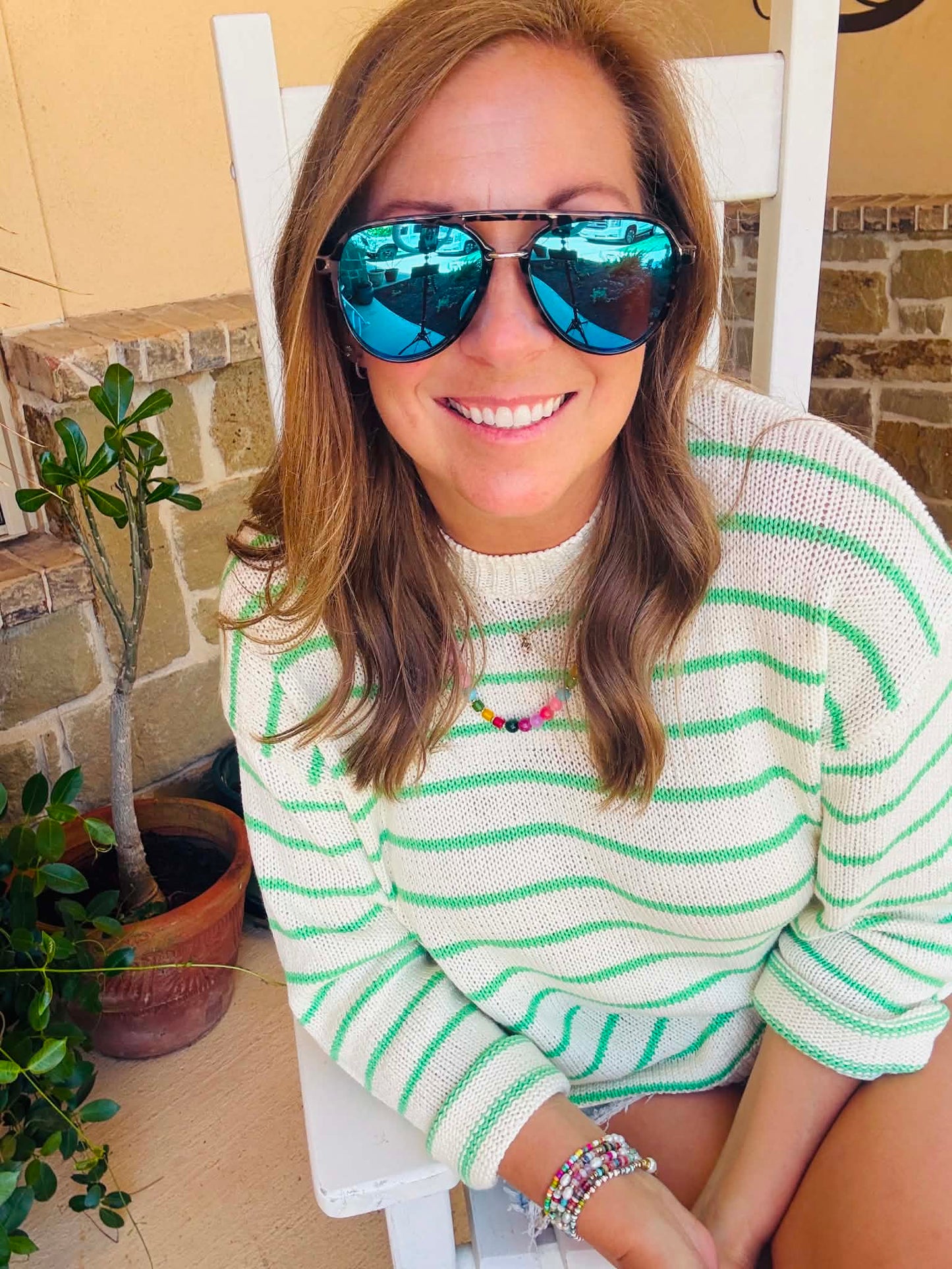 Earhart Blue Sunnies