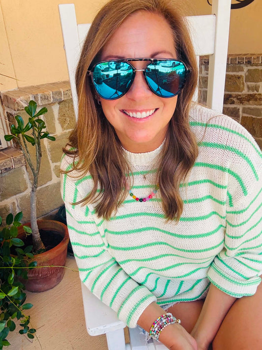 Earhart Blue Sunnies