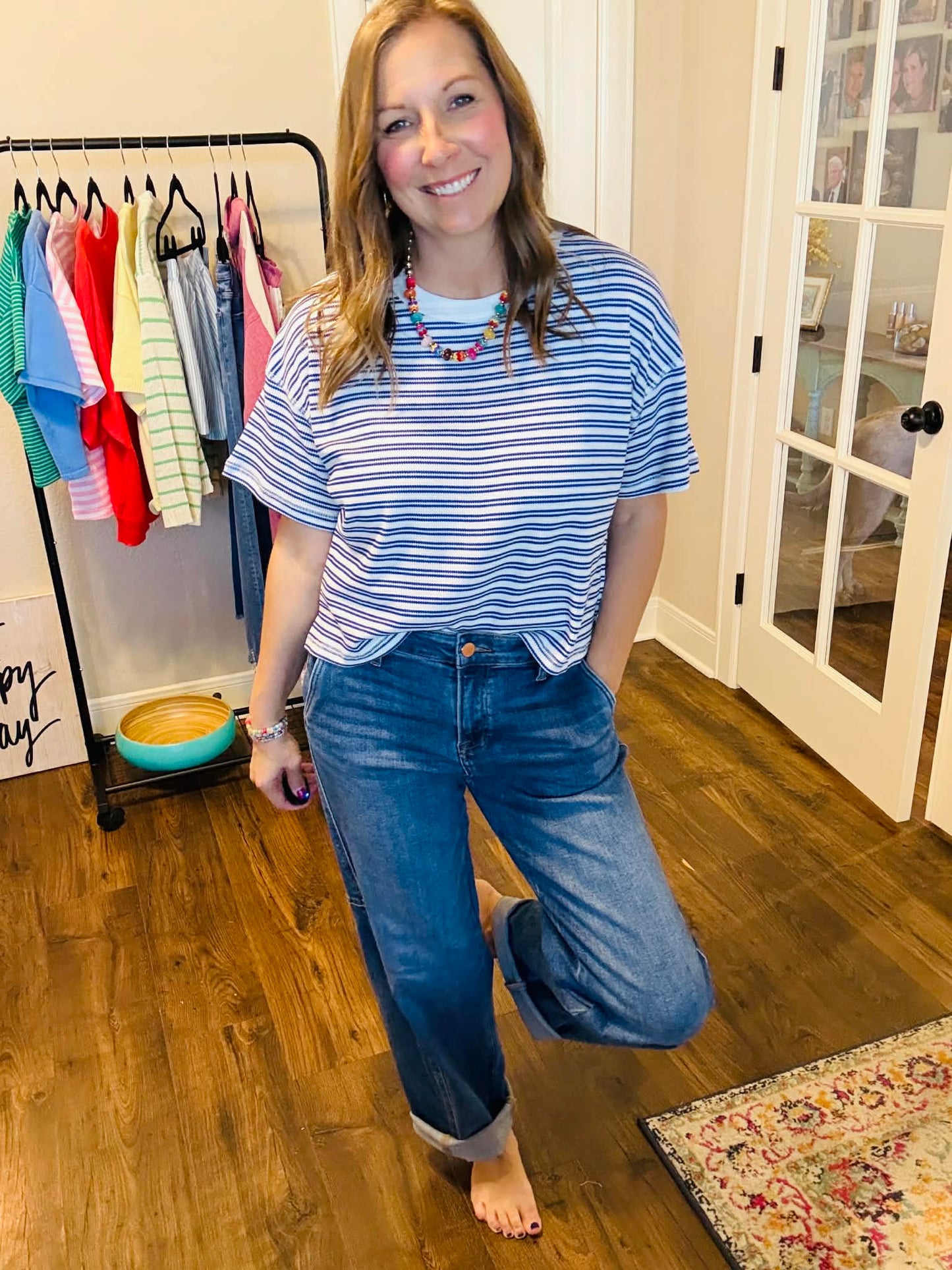 Go-To Stripe Tee