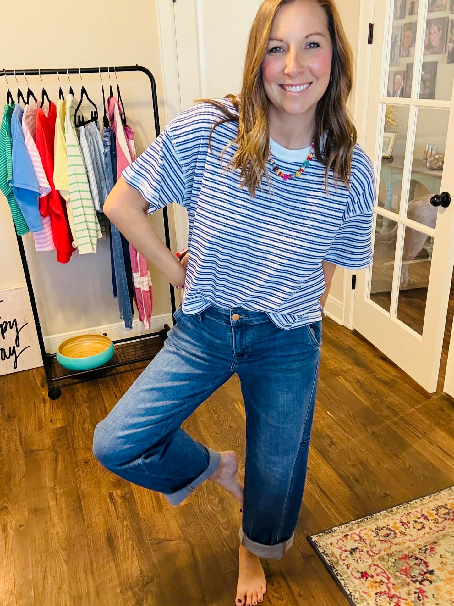 Go-To Stripe Tee