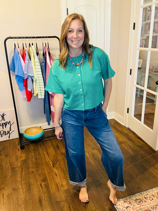 Lucky Stripe Cardigan