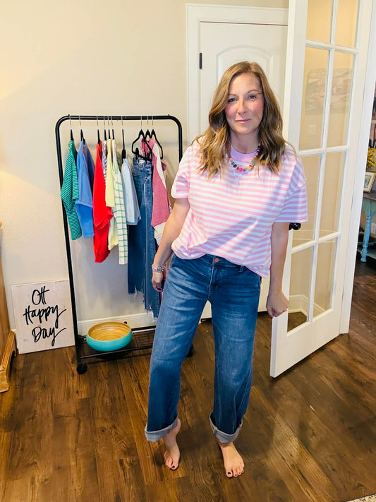 Sweet & Simple Stripe Tee