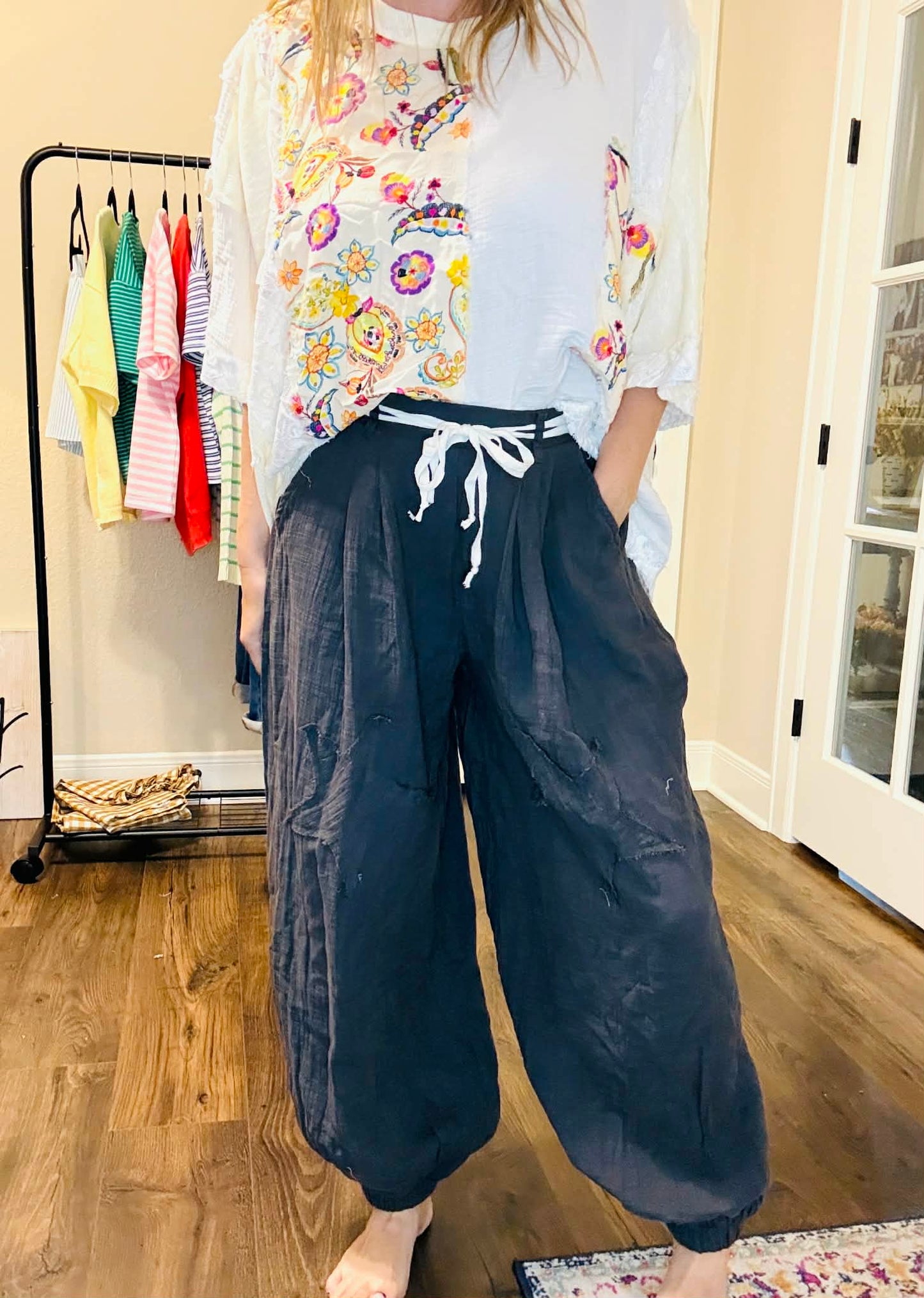 Star Struck Charcoal Joggers
