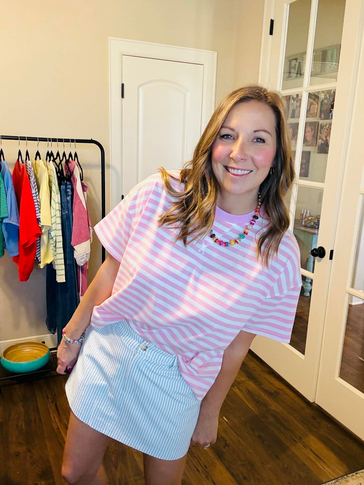 Sweet & Simple Stripe Tee