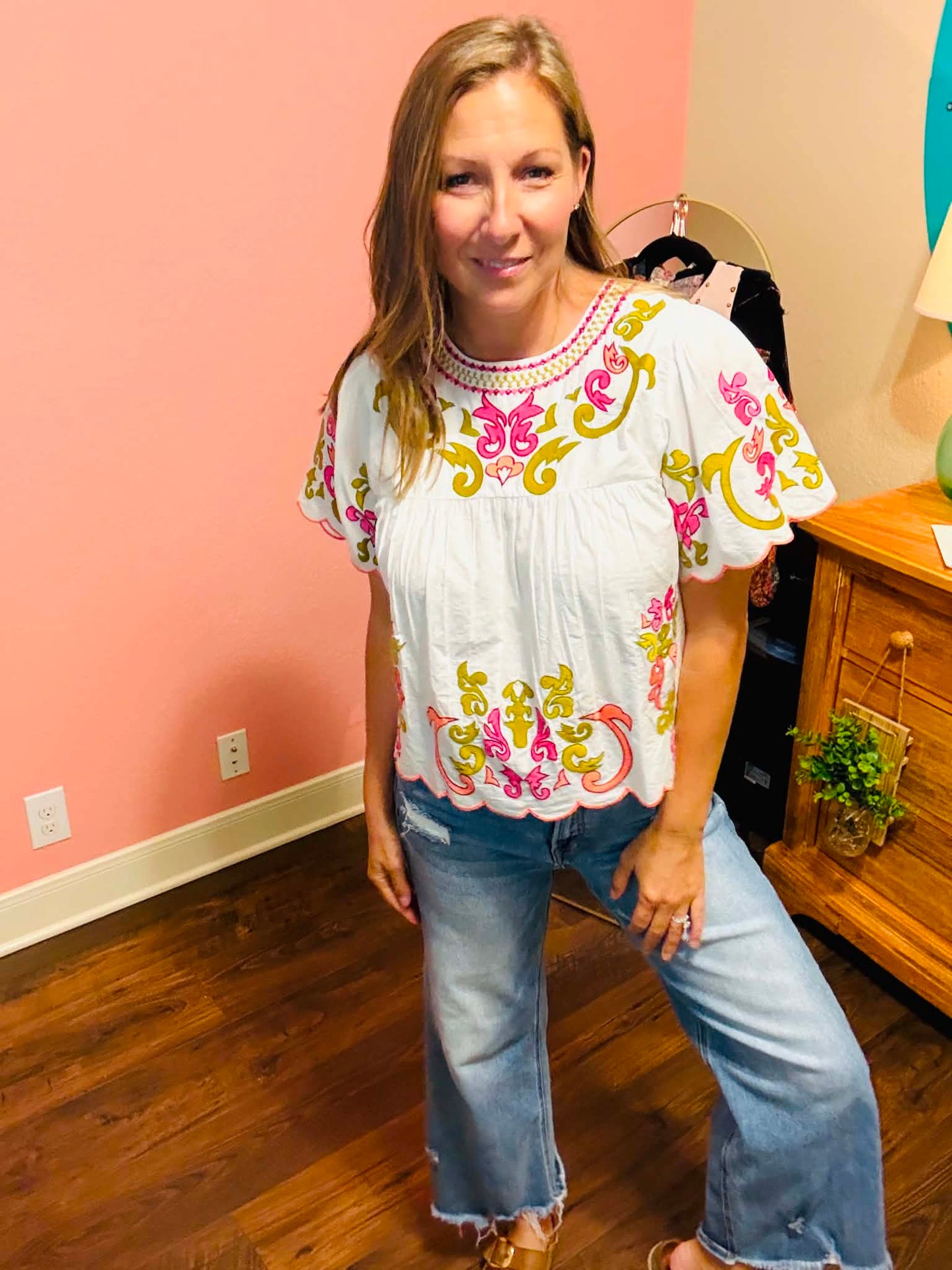 Pink Paloma Top