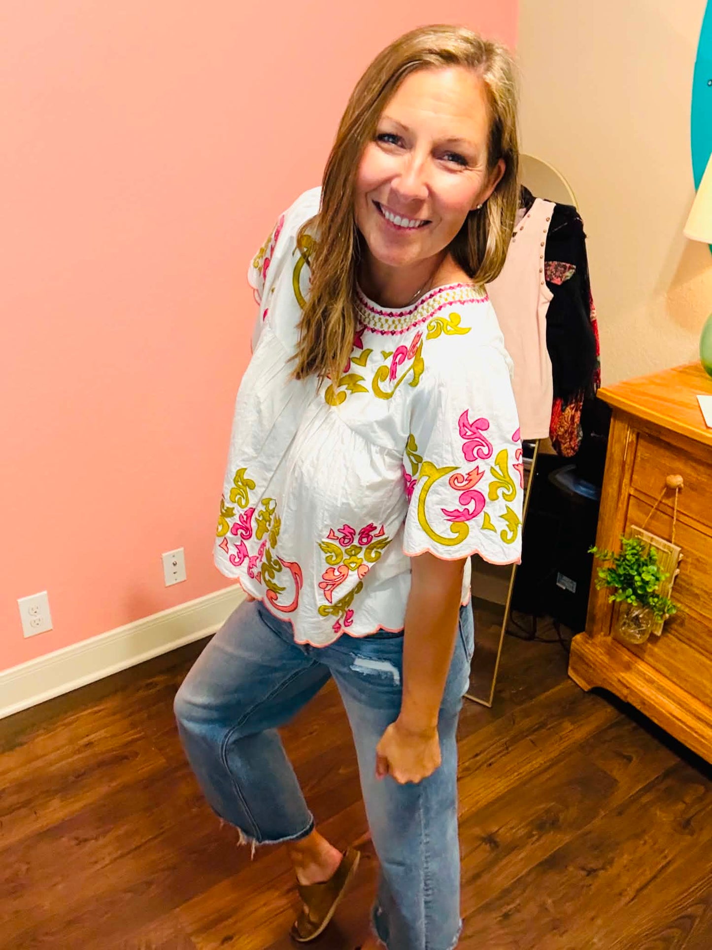 Pink Paloma Top