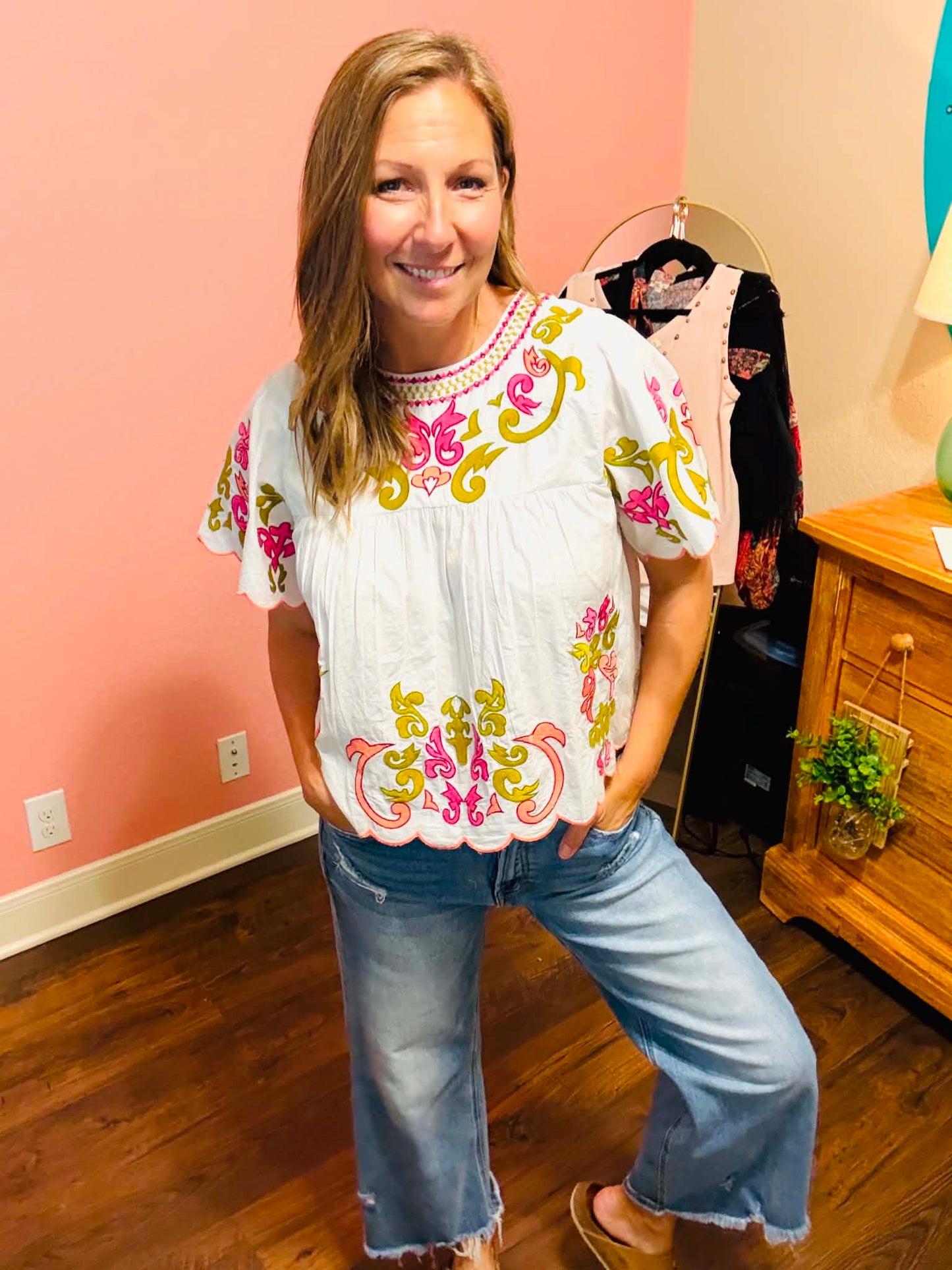 Pink Paloma Top