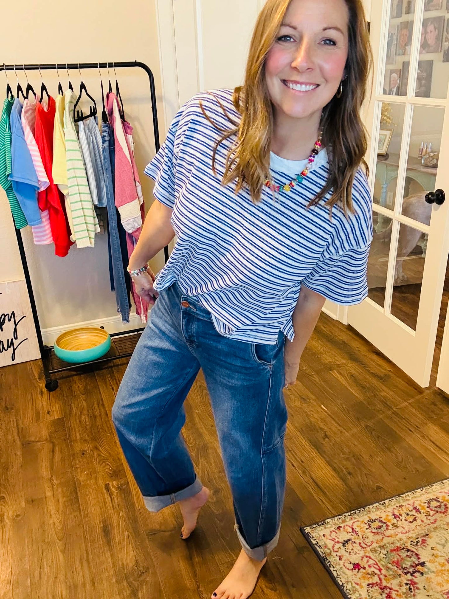 Go-To Stripe Tee